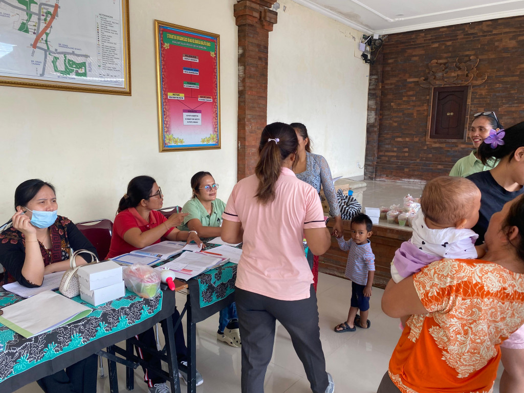 Pelaksanaan Posyandu Balita Banjar Dajan Peken - 13 September 2025